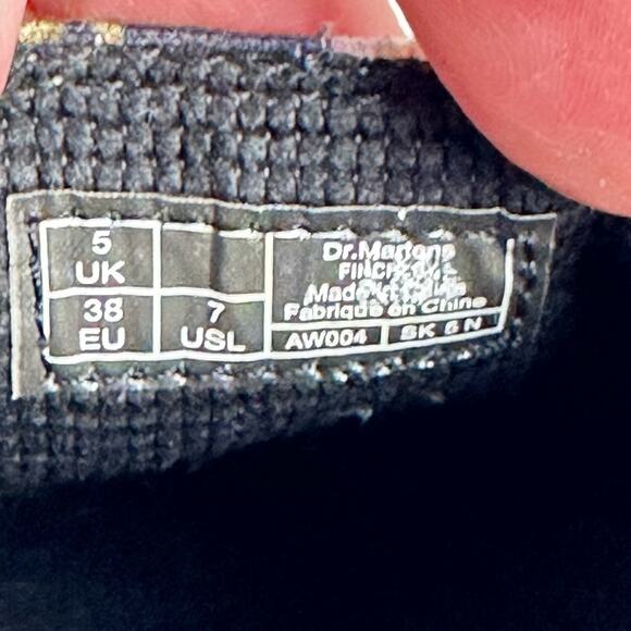 Dr Martens Finch Floral Slip On Shoes AW004 Womens Size 7 - Picture 8 of 8